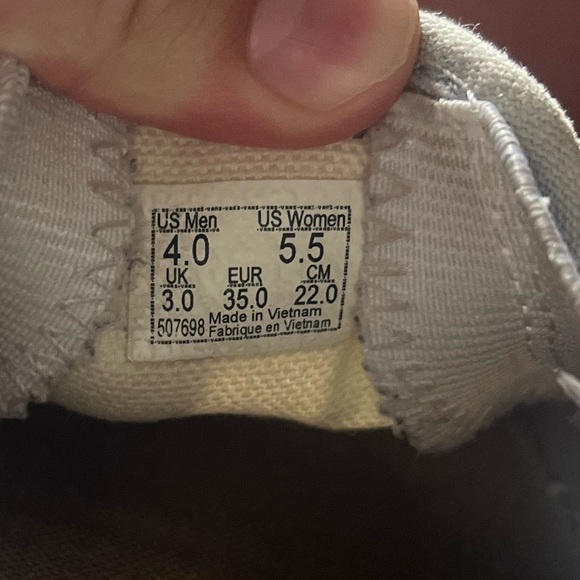 VANS BABY/LIGHT BLUE CHECKERED - Picture 5 of 5